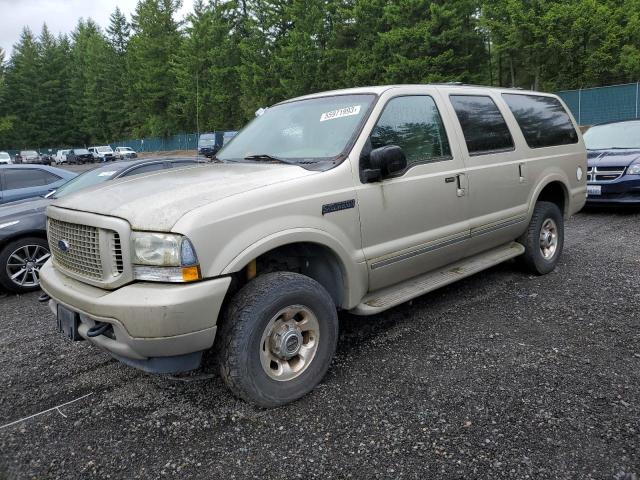 1FMNU43S84EB50358 - 2004 FORD EXCURSION LIMITED TAN photo 1