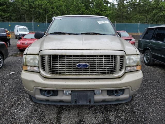 1FMNU43S84EB50358 - 2004 FORD EXCURSION LIMITED TAN photo 5