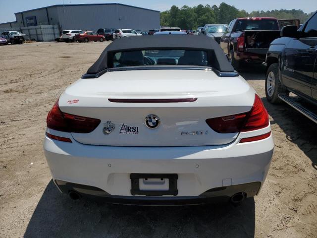 WBA6F1C50HGT83394 - 2017 BMW 640 I WHITE photo 6