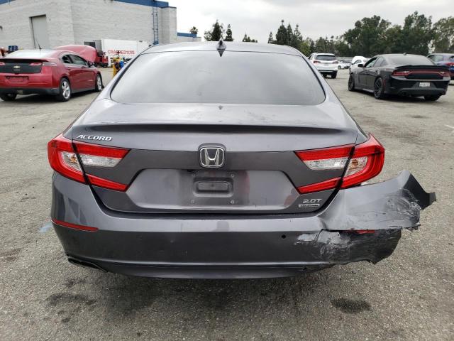 1HGCV2F9XJA038297 - 2018 HONDA ACCORD TOURING GRAY photo 6