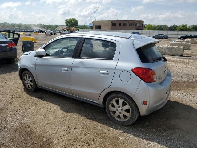 ML32A4HJ0EH002448 - 2014 MITSUBISHI MIRAGE ES SILVER photo 2