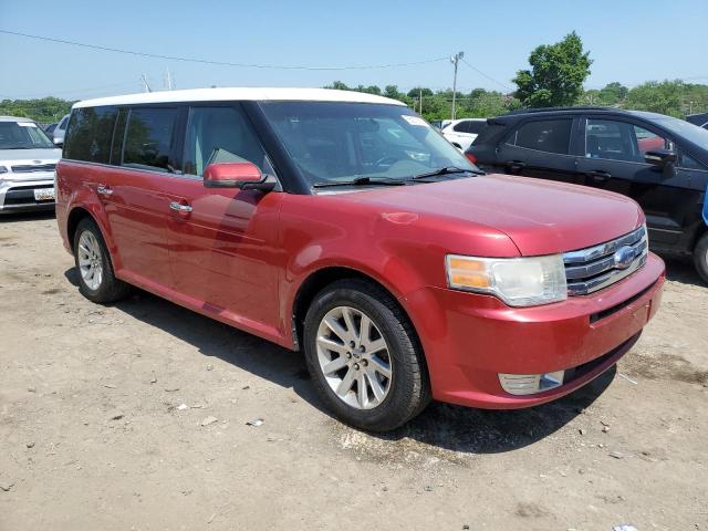 2FMGK5CCXABA67955 - 2010 FORD FLEX SEL RED photo 4