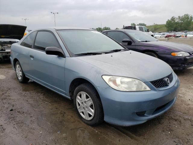 1HGEM22175L005618 - 2005 HONDA CIVIC DX VP BLUE photo 4
