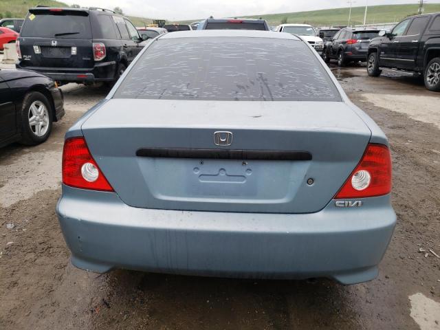 1HGEM22175L005618 - 2005 HONDA CIVIC DX VP BLUE photo 6