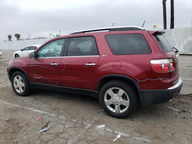 1GKER33787J143597 - 2007 GMC ACADIA SLT-2 BURGUNDY photo 2