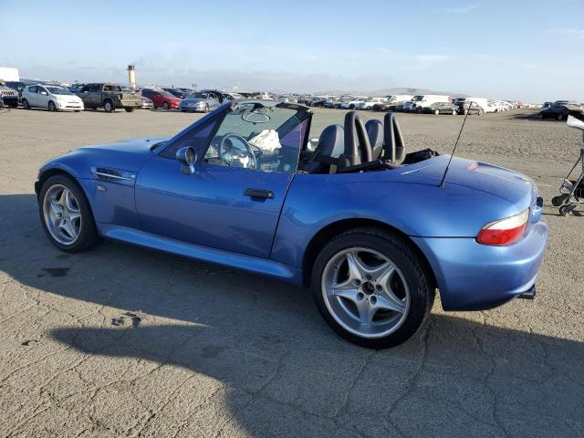 WBSCK9340YLC89932 - 2000 BMW M ROADSTER BLUE photo 2