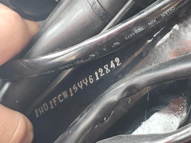 1HD1FCW15YY612842 - 2000 HARLEY-DAVIDSON FLHTCUI ბურგუნდია ფოტო 10