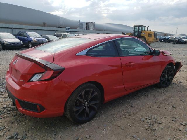 2HGFC4B89KH302494 - 2019 HONDA CIVIC SPORT 红色 照片 3