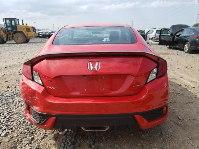 2HGFC4B89KH302494 - 2019 HONDA CIVIC SPORT 红色 照片 6