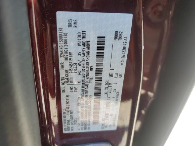 5LMCJ3D95JUL22995 - 2018 LINCOLN MKC RESERVE წითელი ფოტო 14