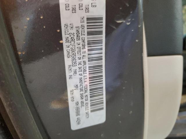 2C4RC1FG6KR506353 - 2019 CHRYSLER PACIFICA TOURING PLUS Графитовый фото 13