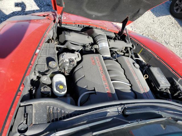 1G1YY26W285108355 - 2008 CHEVROLET CORVETTE RED photo 11