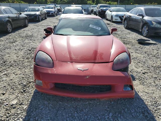 1G1YY26W285108355 - 2008 CHEVROLET CORVETTE RED photo 5