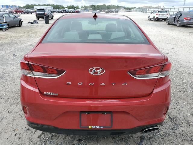 5NPE34AF6JH596744 - 2018 HYUNDAI SONATA SPORT RED photo 6