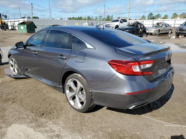 1HGCV1F91JA060120 - 2018 HONDA ACCORD TOURING GRAY photo 2