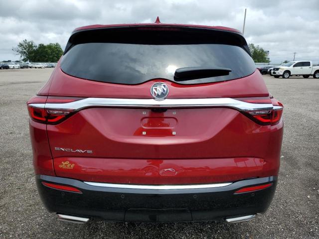 5GAERBKW0MJ195737 - 2021 BUICK ENCLAVE ESSENCE 红色 照片 6