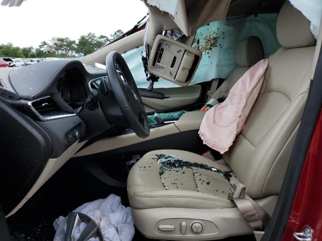 5GAERBKW0MJ195737 - 2021 BUICK ENCLAVE ESSENCE 红色 照片 7