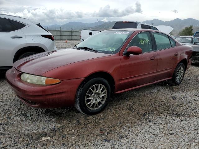 1G3NL52T2YC329469 - 2000 OLDSMOBILE ALERO GL BURGUNDY photo 1