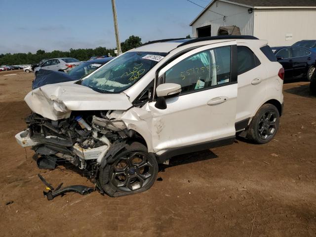 MAJ6P1CL4JC207482 - 2018 FORD ECOSPORT SES WHITE photo 1