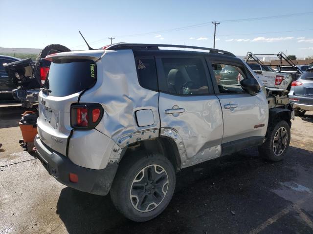 ZACCJBCT1FPC16048 - 2015 JEEP RENEGADE TRAILHAWK SILVER photo 3