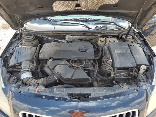 2G4GR5EK7C9146963 - 2012 BUICK REGAL BLACK photo 11