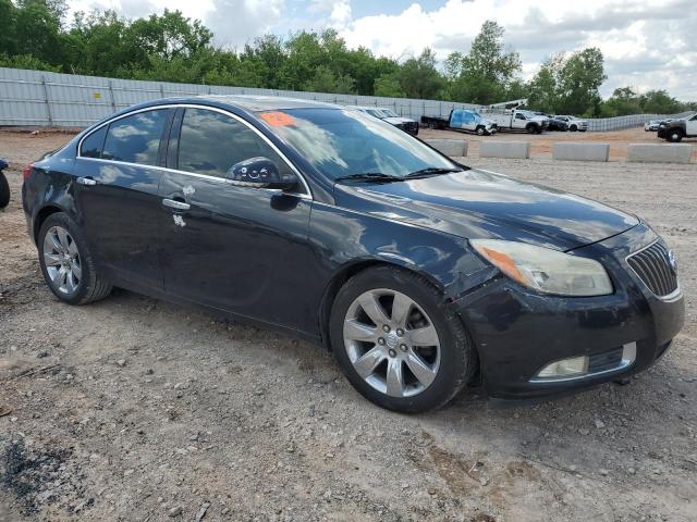 2G4GR5EK7C9146963 - 2012 BUICK REGAL BLACK photo 4