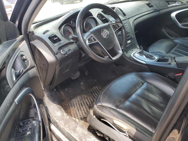 2G4GR5EK7C9146963 - 2012 BUICK REGAL BLACK photo 8