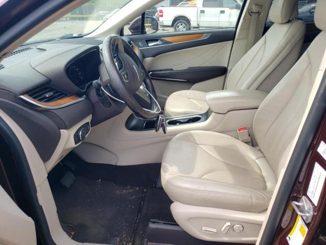 5LMCJ2D96KUL47514 - 2019 LINCOLN MKC SELECT Բորդո լուսանկար 7