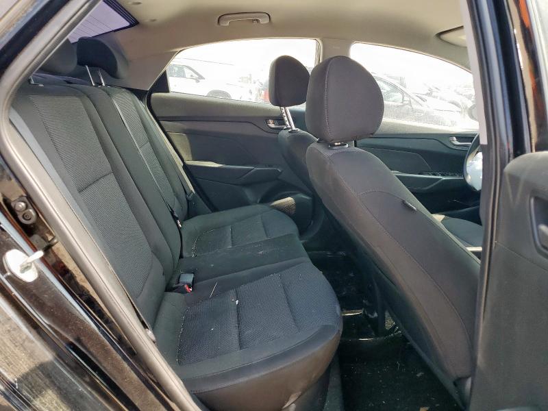 3KPC24A67ME140755 - 2021 HYUNDAI ACCENT SE 黑色 照片 10