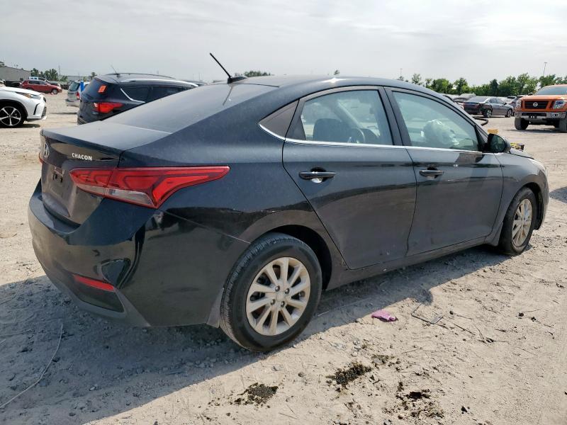 3KPC24A67ME140755 - 2021 HYUNDAI ACCENT SE 黑色 照片 3