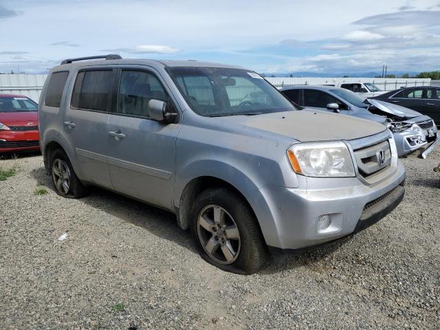 5FNYF3H68BB023252 - 2011 HONDA PILOT EXL SILVER photo 4