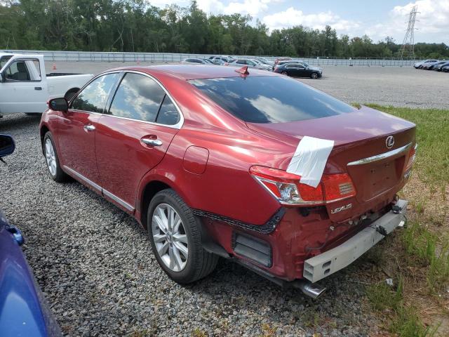 JTHBK1EG1A2386172 - 2010 LEXUS ES 350 RED photo 2