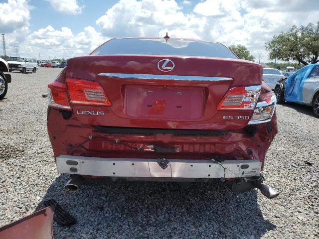 JTHBK1EG1A2386172 - 2010 LEXUS ES 350 RED photo 6