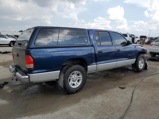 1B7HL2AN61S256620 - 2001 DODGE DAKOTA QUAD BLUE photo 3