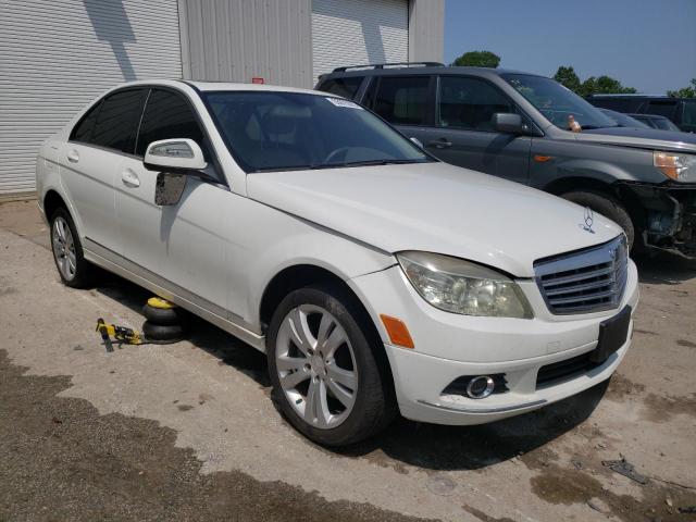 WDDGF54X29R049474 - 2009 MERCEDES-BENZ C 300 WHITE photo 4