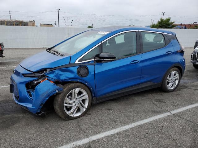 1G1FW6S07P4111164 - 2023 CHEVROLET BOLT EV 1LT BLUE photo 1