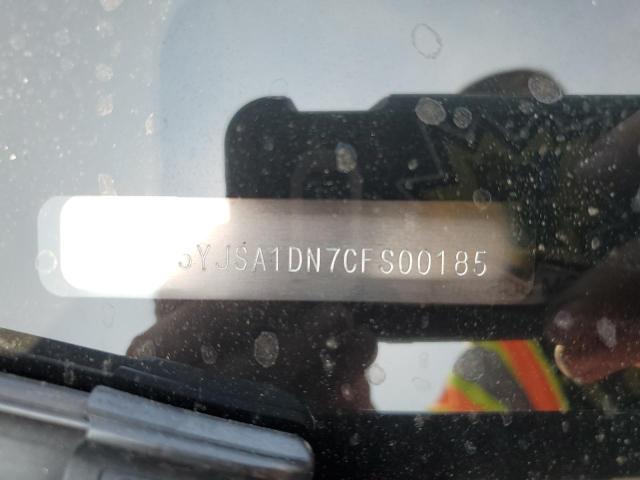 5YJSA1DN7CFS00185 - 2012 TESLA MODEL S Bordo foto 13