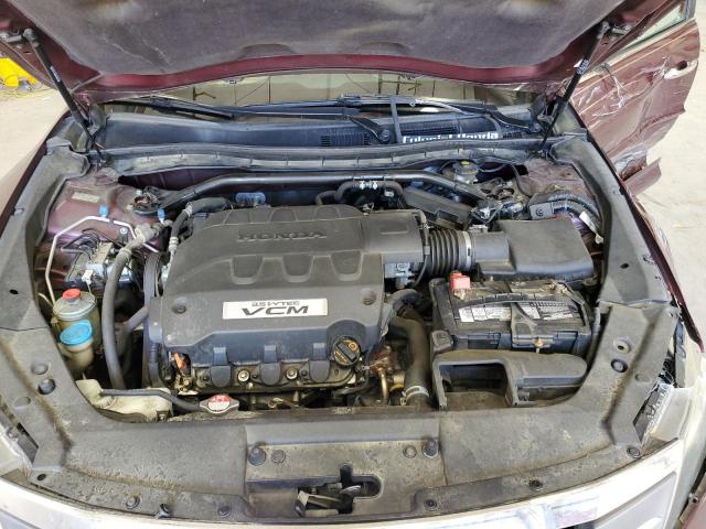 5J6TF2H52CL011716 - 2012 HONDA CROSSTOUR EXL ბურგუნდია ფოტო 11