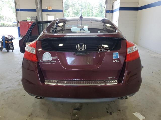 5J6TF2H52CL011716 - 2012 HONDA CROSSTOUR EXL ბურგუნდია ფოტო 6