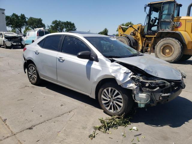 2T1BURHE1JC967192 - 2018 TOYOTA COROLLA L Сріблястий фото 4