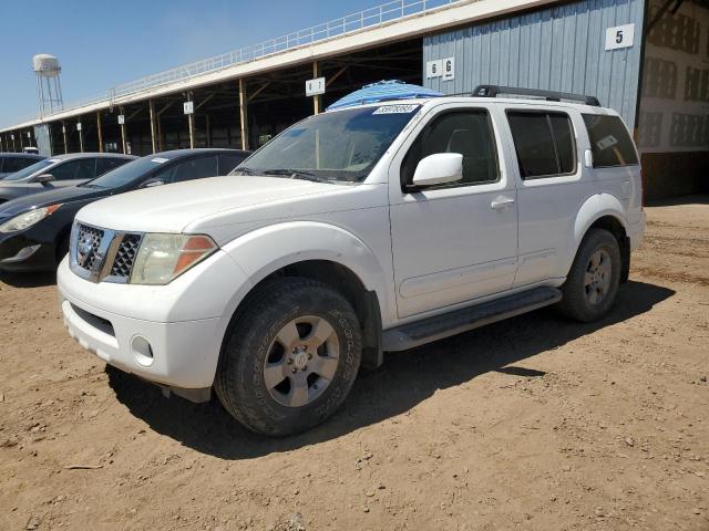 5N1AR18U55C763124 - 2005 NISSAN PATHFINDER LE 白色 照片 1