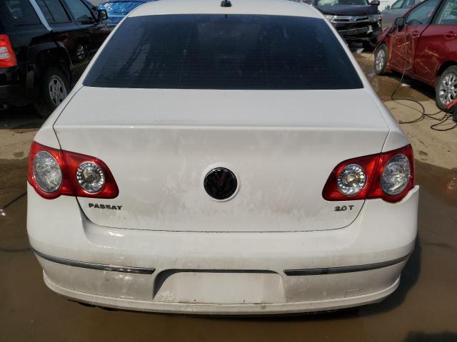 WVWJL7AN7AE062305 - 2010 VOLKSWAGEN PASSAT KOMFORT WHITE photo 6