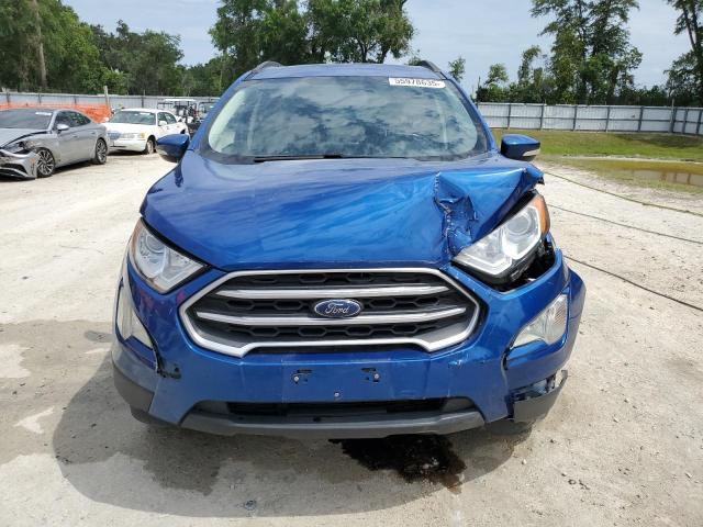 MAJ6S3GL5LC365742 - 2020 FORD ECOSPORT SE ლურჯი ფოტო 5