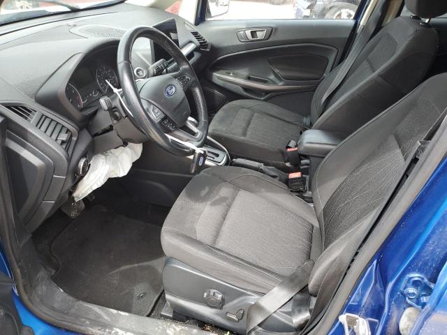 MAJ6S3GL5LC365742 - 2020 FORD ECOSPORT SE ლურჯი ფოტო 7