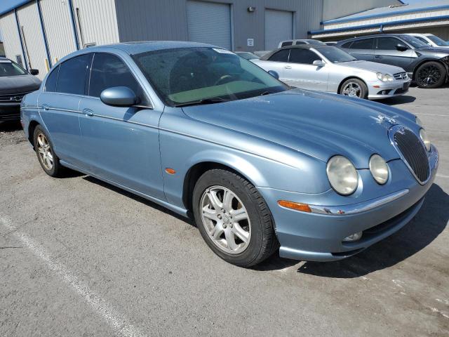 SAJEA01T94FN12193 - 2004 JAGUAR S-TYPE BLUE photo 4