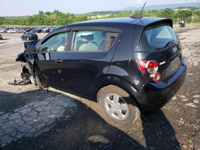 1G1JA6SG0F4102648 - 2015 CHEVROLET SONIC LS შავი ფოტო 2