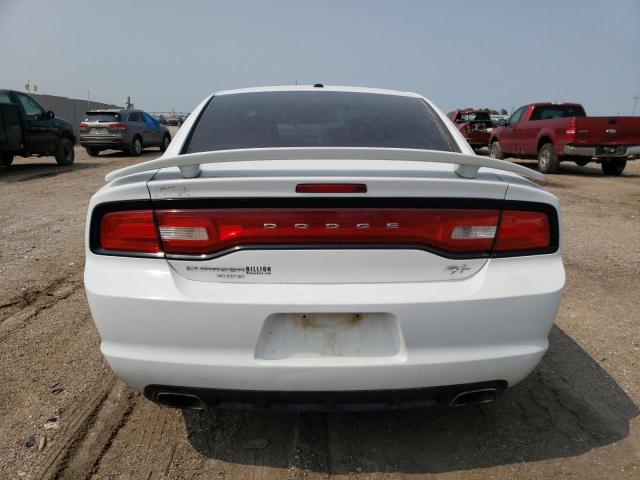 2B3CM5CT9BH517494 - 2011 DODGE CHARGER R/T WHITE photo 6