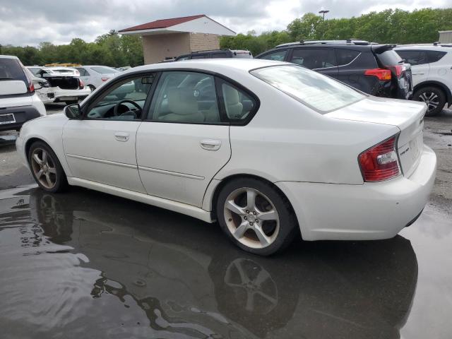 4S3BL616277206962 - 2007 SUBARU LEGACY 2.5I WHITE photo 2