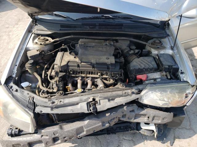 KNAFE222495026281 - 2009 KIA SPECTRA EX SILVER photo 11