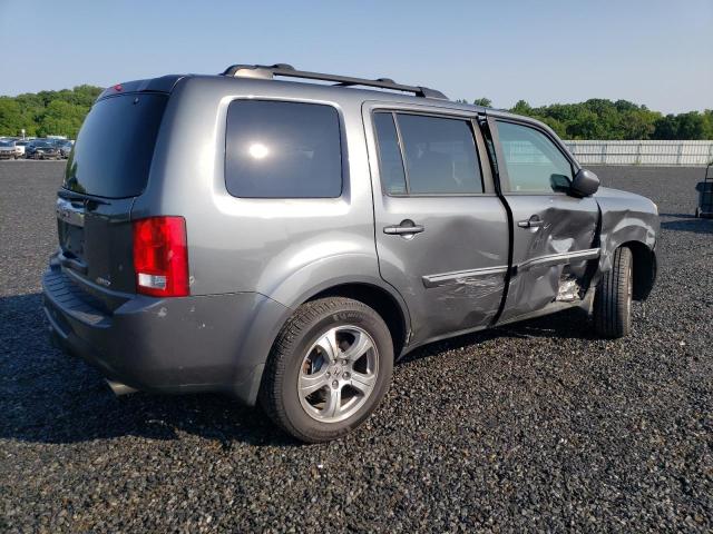 5FNYF4H76CB044827 - 2012 HONDA PILOT EXLN GRAY photo 3